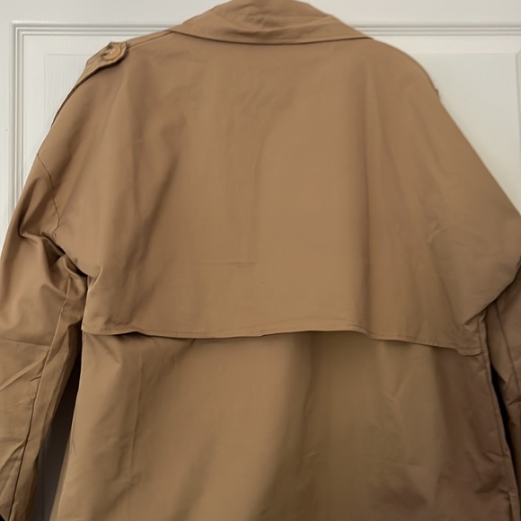 Longline Oversized Double Breasted Trenchcoat - Picture 6 of 7